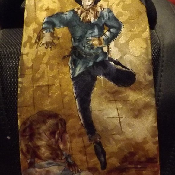 Vintage Wizard of Oz Silk Tie - Picture 2 of 5